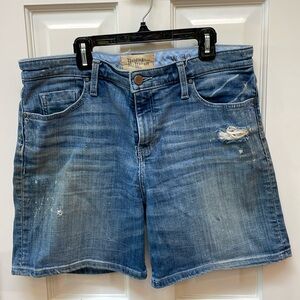 Anthropologie Holding Horses boyfriend Denim Shorts, Size 30